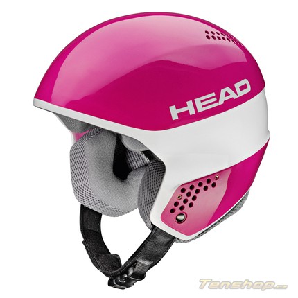 Lyžování - Lyžařská helma Head Stivot Race Carbon, pink