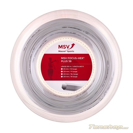 Tenisový výplet MSV Focus Hex Plus 38, white