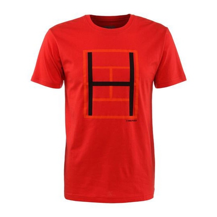Pánské tenisové tričko Head Race, red