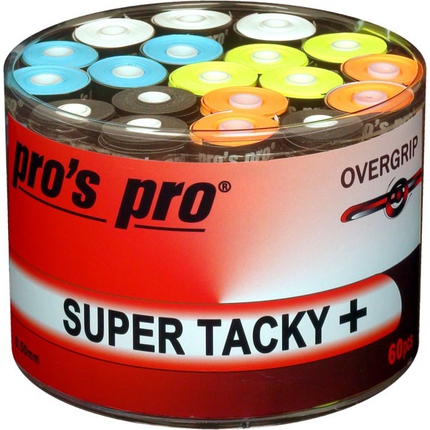 Tenis - Omotávky Pros Pro Super Tacky+ 60 ks, mix