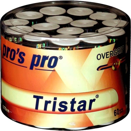 Tenis - Omotávky Pros Pro Tristar 60 ks, white