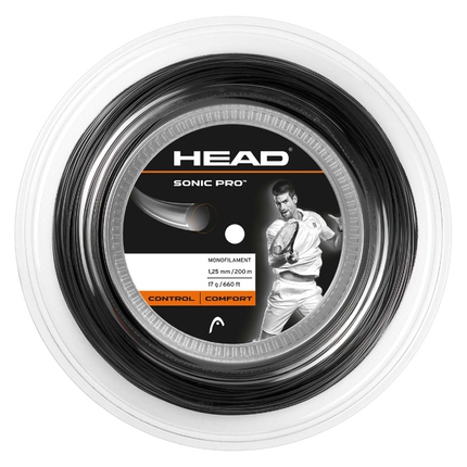 Tenis - Tenisový výplet Head Sonic Pro 200m, black