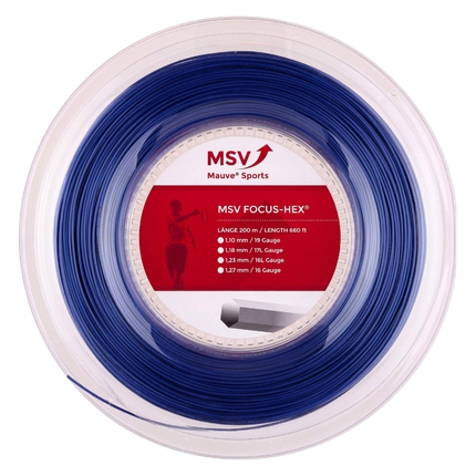 Tenisový výplet MSV Focus Hex 200m, blue