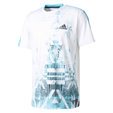 Tenis - Pánské tenisové tričko Adidas Essex Trend Tee, white