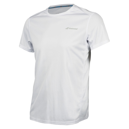 Tenis - Pánské tenisové tričko Babolat Core Flag Club Tee, white