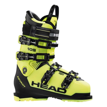 Lyžování - Lyžařské boty Head Advant Edge 105 18/19, yellow