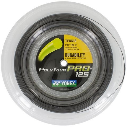Tenisový výplet Yonex Poly Tour Pro 200m, 1.25 graphite