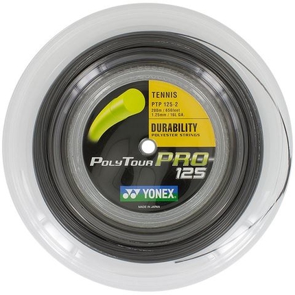 Tenis - Tenisový výplet Yonex Poly Tour Pro 200m, 1.25 graphite