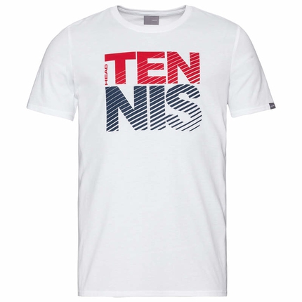 Tenis - Pánské tenisové tričko Head Club Chris T-Shirt, white