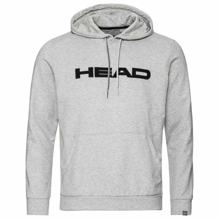 Tenis - Pánská mikina Head Club Byron Hoodie, grey melange