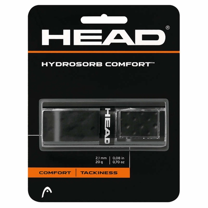 Badminton - Základní grip Head Hydrosorb Comfort, black