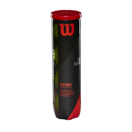 Tenis - Tenisové míče Wilson Tour Premier Clay, 4 ks