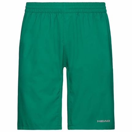 Tenis - Pánské tenisové kraťasy Head Club Bermudas, green