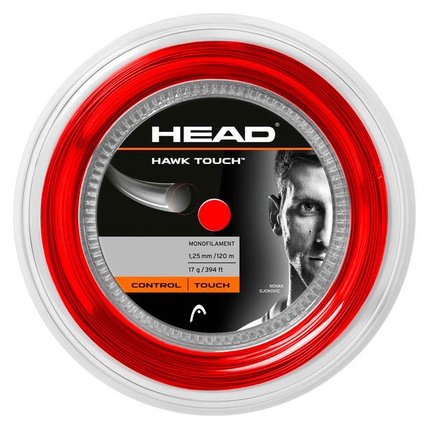 Tenisový výplet Head Hawk Touch 120m, red