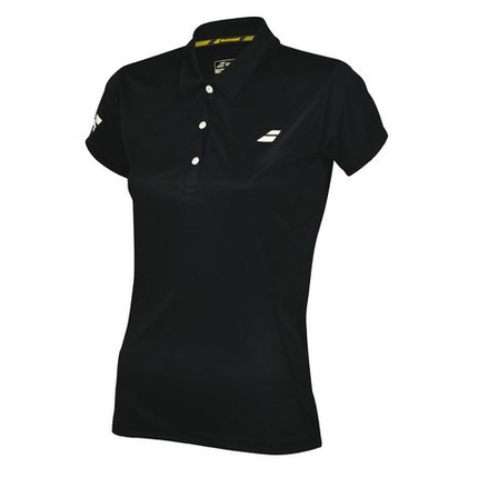 Tenis - Dámské tenisové tričko Babolat Core Women Club Polo, black