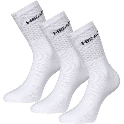 Tenisové ponožky Head Short Crew white, 3 páry