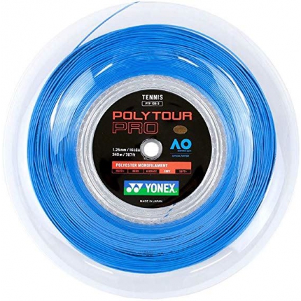 Tenisový výplet Yonex Poly Tour Pro 200m, 1.25 blue