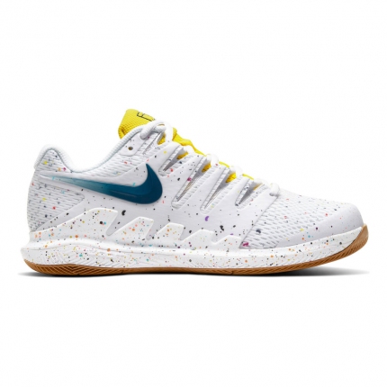 Tenis - Dámská tenisová obuv Nike Air Zoom Vapor X, white/valerian blue