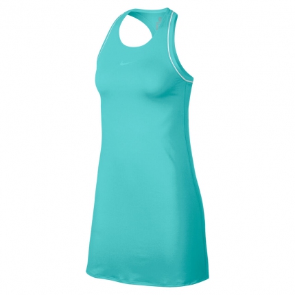 Tenis - Tenisové šaty Nike Court Dry Tennis Dress, light aqua