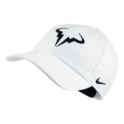 Tenis - Tenisová kšiltovka Nike AeroBill H86 Rafa Tennis Hat, white