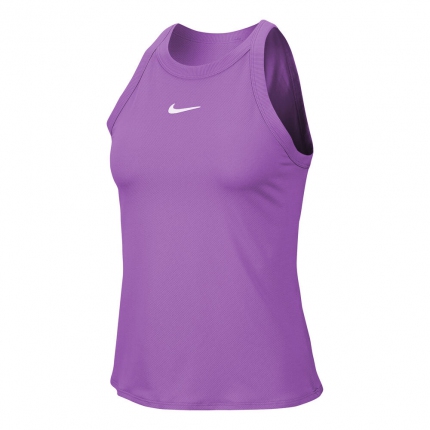 Tenis - Dámské tenisové tílko Nike Court Dry Tank, purple nebula