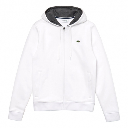 Tenis - Pánská mikina Lacoste Sweatshirt, white