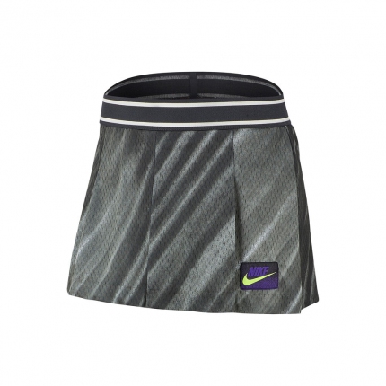 Tenis - Dámské tenisové kraťasy Nike Court Slam Tennis Shorts, off noir