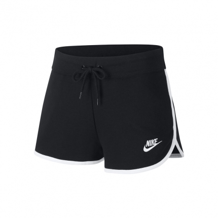 Tenis - Dámské tenisové kraťasy Nike Sportswear Fleece Short, black