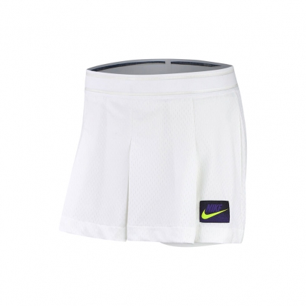Tenis - Dámské tenisové kraťasy Nike Court Slam Tennis Shorts, white