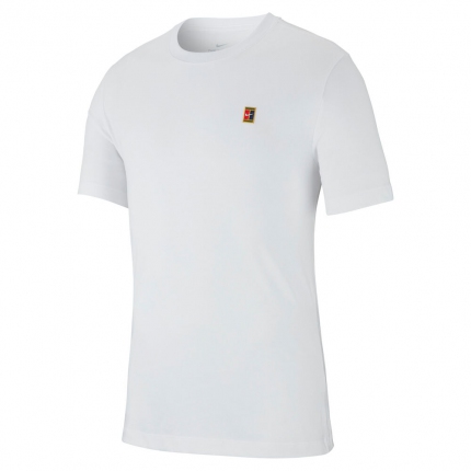 Tenis - Pánské tenisové tričko Nike Court Tennis Tee, white