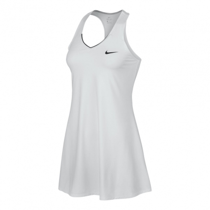 Tenis - Dámské tenisové šaty Nike Court Tennis Dress, white