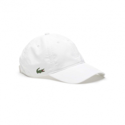 Tenis - Tenisová kšiltovka Lacoste Basecap, white