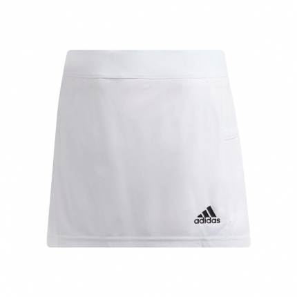 Tenis - Dětská tenisová sukně Adidas T19 Skort Youth, white