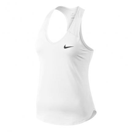 Dámské tenisové tílko Nike Pure Tank, white