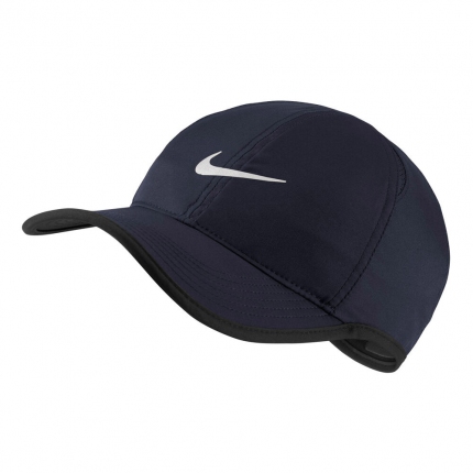 Tenis - Tenisová kšiltovka Nike Court AeroBill Featherlight Tennis Cap, obsidian