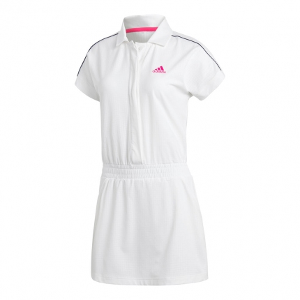 Tenis - Dámské tenisové šaty Adidas Seasonal Dress, white