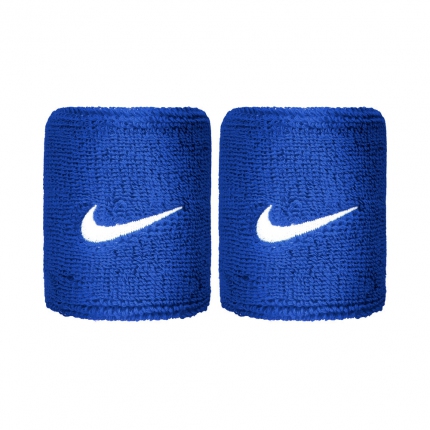 Potítka Nike Swoosh Wristbands 2er, royal blue