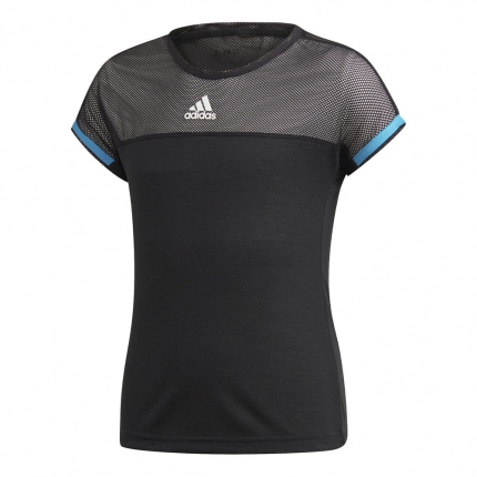 Tenis - Dětské tenisové tričko Adidas Escouade Tee, black