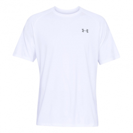 Pánské tričko Under Armour Tech Shortsleeve Tee, white