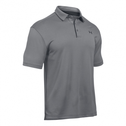 Pánské tenisové tričko Under Armour Tech Polo, grey