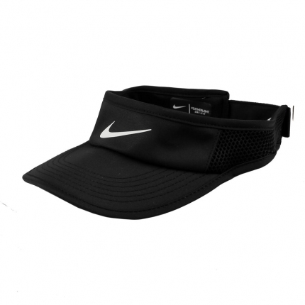 Tenis - Tenisový kšilt Nike Court AeroBill Tennis Visor, black