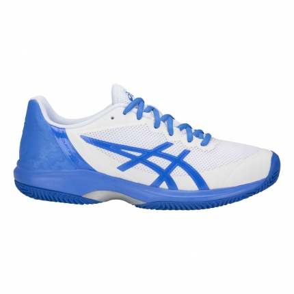 Tenis - Dámská tenisová obuv Asics Gel-Court Speed Clay, white/illusion blue