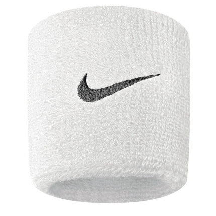 Potítka Nike Swoosh Wristbands 2er, white