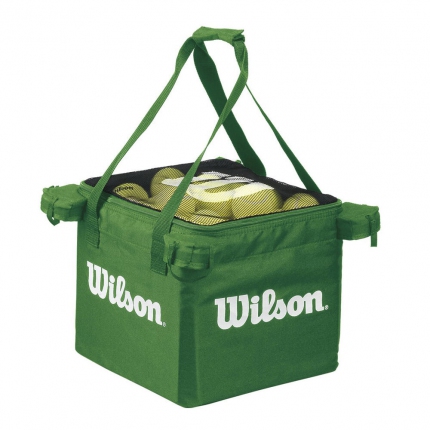 Tenis - Taška na tenisové míče Wilson Easyball Cart, green
