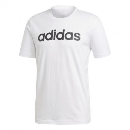 Tenis - Pánské tričko Adidas Essentials Linear Tee, white