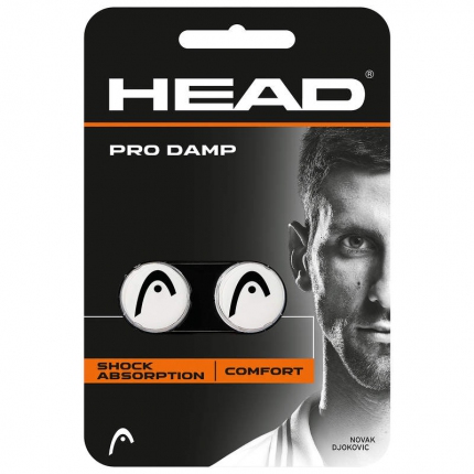 Tenis - Tenisové vibrastopy Head Pro Damp, white