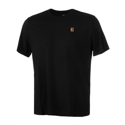 Tenis - Pánské tenisové tričko Nike Court Tennis Tee, black