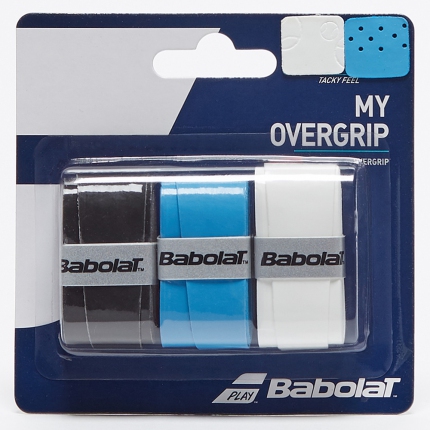 Tenis - Omotávky Babolat My Grip X3, bk/bl/wh