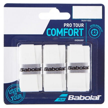 Omotávky Babolat Pro Tour X3, white
