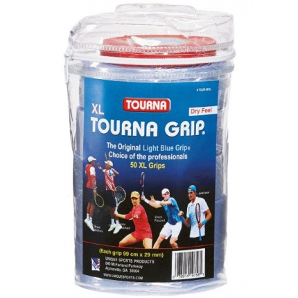 Tenis - Omotávky Tourna Grip XL 50er, blue